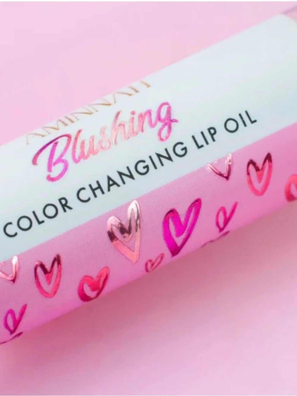 AMINNAH “Blushing” Color Changing Lip Oil